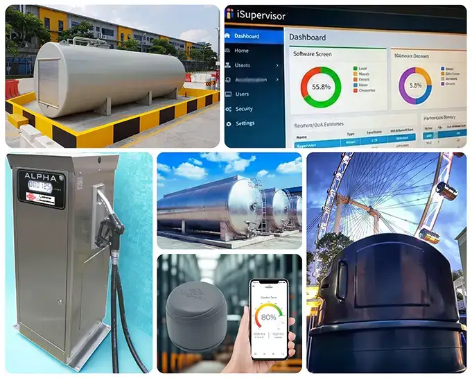 Diesel Go fuel management solutions featuring smart dispensing equipment, RFID asset tagging, and digital inventory tracking for industrial sites.